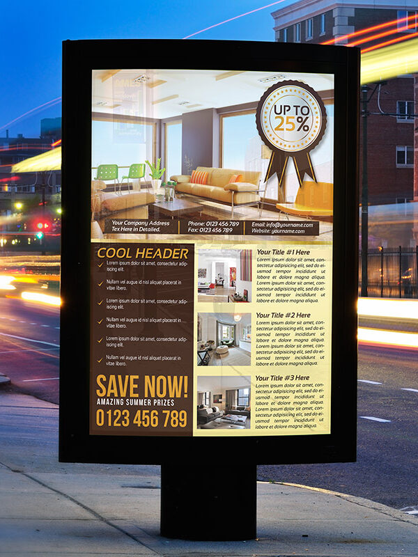 Realtor Business Flyer - Premium PSD Flyer Template-2