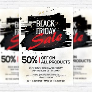 Black Friday Sale - Premium Flyer Template
