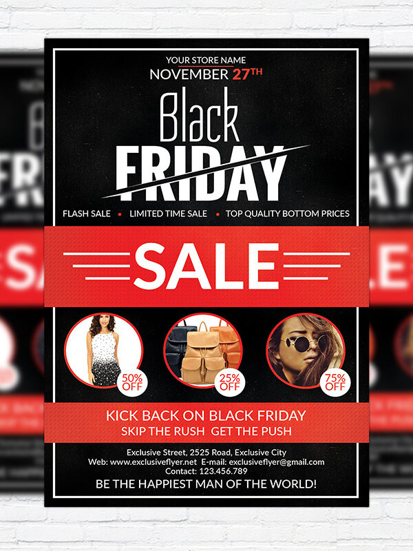 Black Friday - Premium Flyer Template