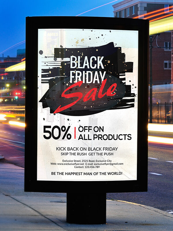 Black Friday Sale - Premium Flyer Template