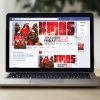 Xmas Party - Premium Flyer Template + Facebook Cover