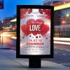 This Crazy Love - Premium Flyer Template + Facebook Cover