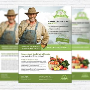 Farmer Flyer - Premium PSD Business Flyer Template