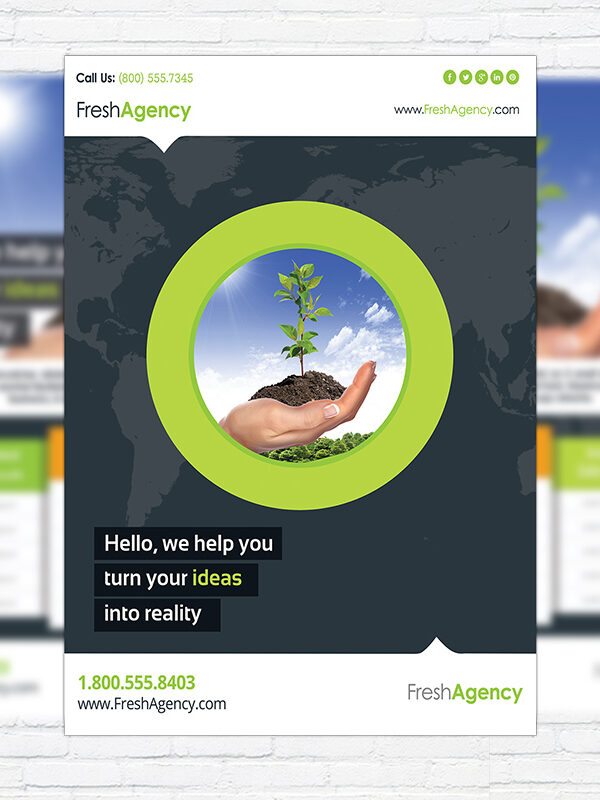 Business Flyer - Premium Business Flyer PSD Template