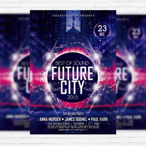 Future City - Premium PSD Flyer Template