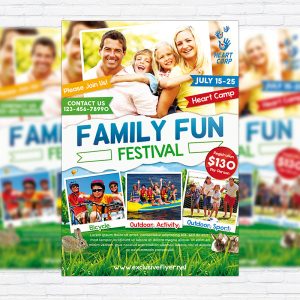 Family Day - Premium PSD Flyer Template