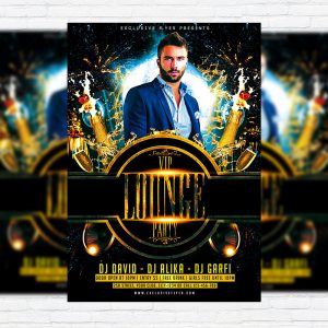 VIP Lounge Party - Premium PSD Flyer Template