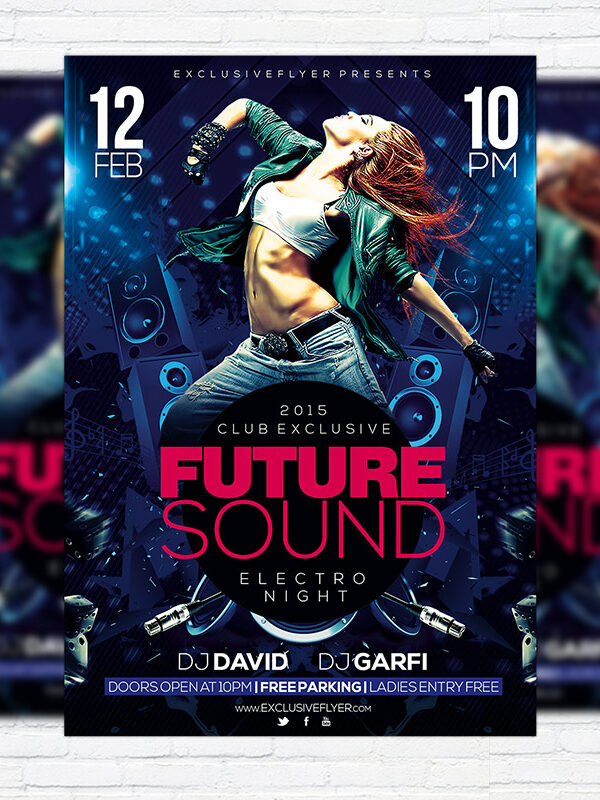 Future Sound - Premium PSD Flyer Template