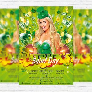Patrick's Saint Day - Premium PSD Flyer Template