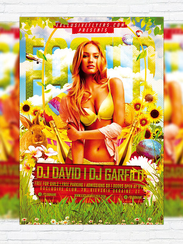 Easter - Premium PSD Flyer Template