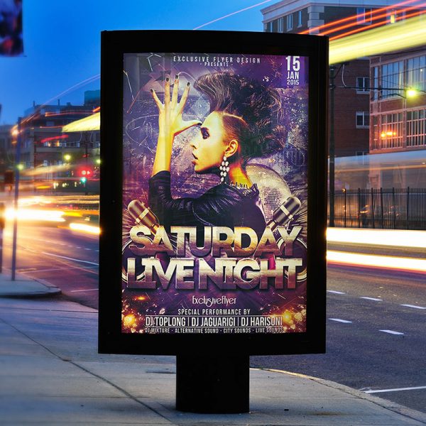 Elegant Party - Free Club and Party Flyer PSD Template | ExclsiveFlyer ...