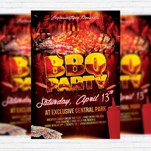 Download Hot Burger - Flyer PSD Template | ExclusiveFlyer