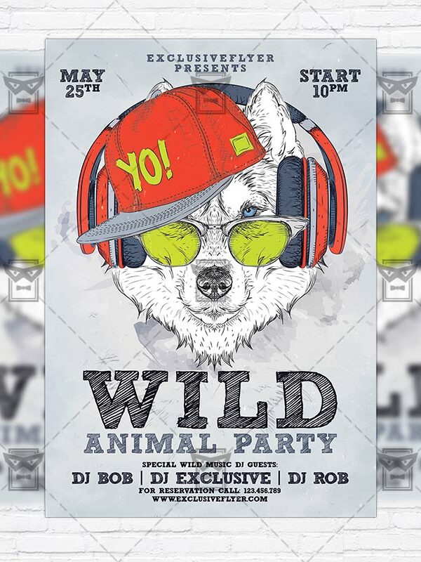 animal_wild_party-premium-flyer-template-instagram_size-1