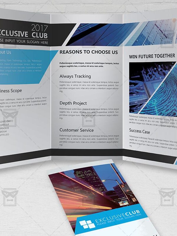 Corporate - Premium Tri Fold Brochure Template-2