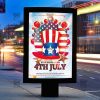 4th Of July – Premium Flyer Template + Instagram Size Flyer-2