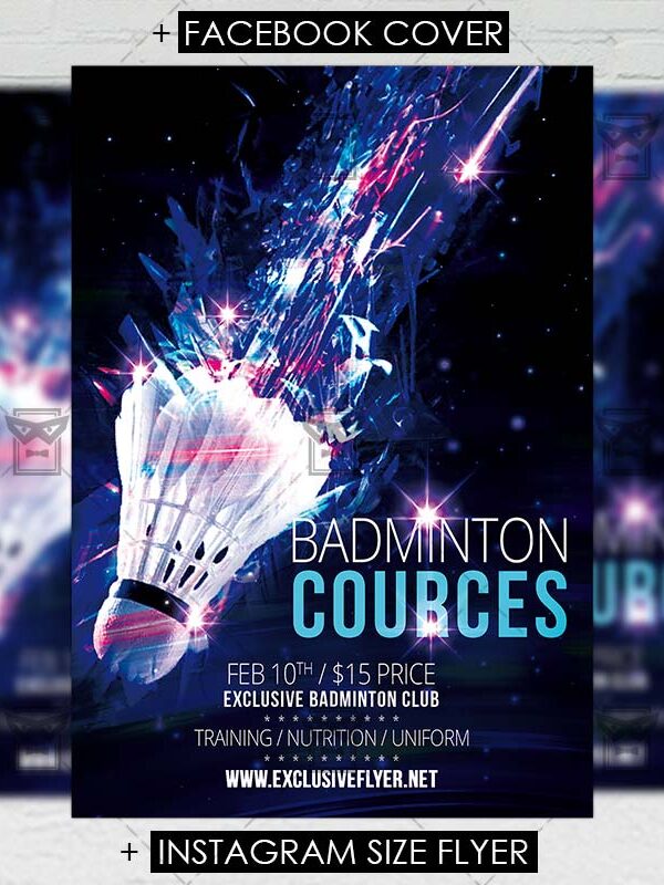 badminton_cources-premium-flyer-template-1