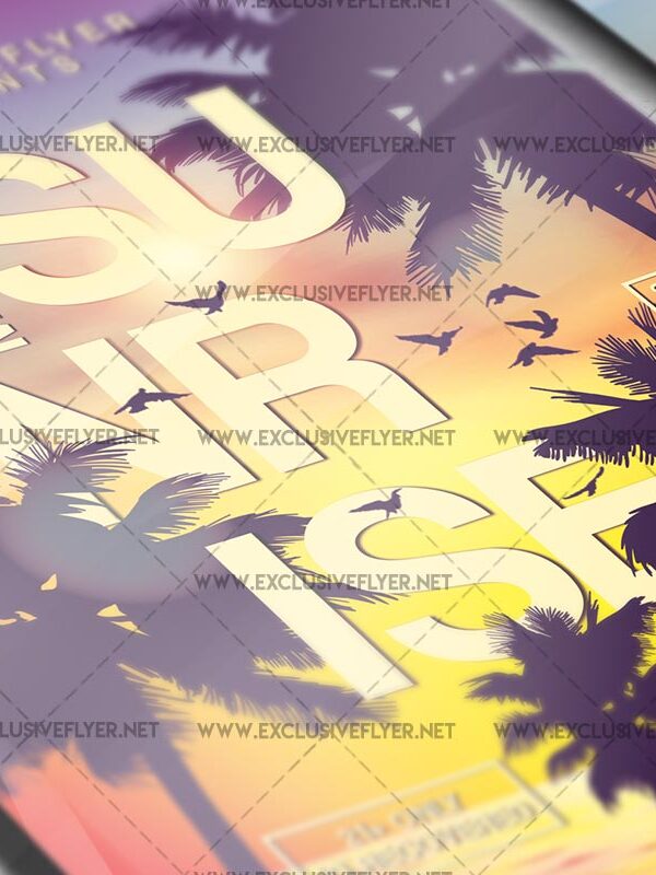 summer-sunrise-premium-a5-flyer-template