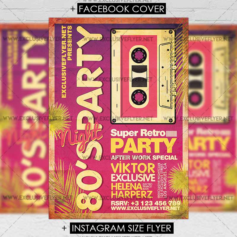 80-s-party-premium-a5-flyer-template-exclsiveflyer-free-and