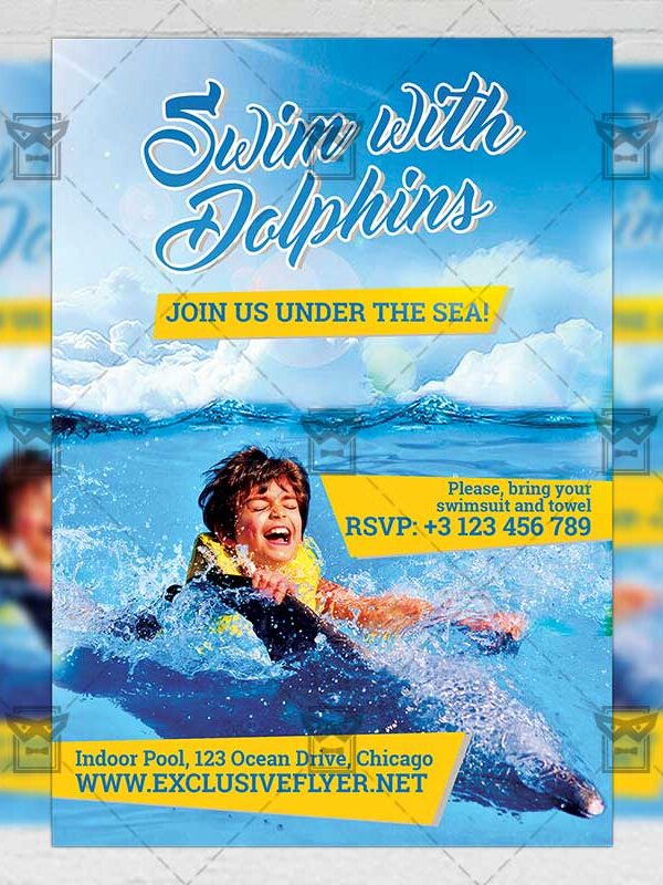 swim_with_dolphin-premium-flyer-template-1