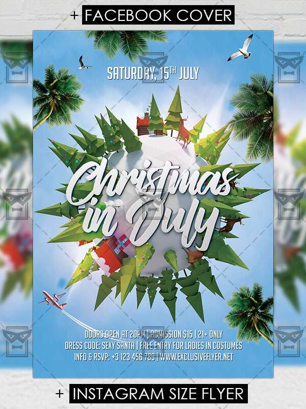 christmas_in_july-premium-flyer-template-1