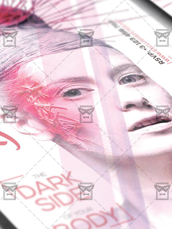 Download Body Paint Party PSD Flyer Template Now