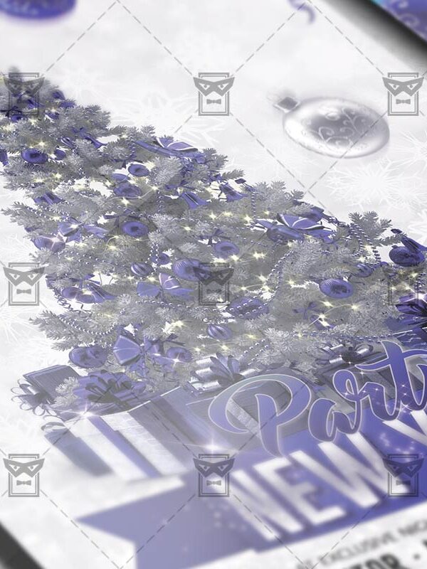 Download New Year Party 2018 PSD Flyer Template Now