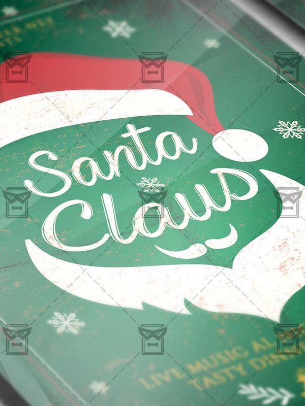 Download Santa Claus PSD Flyer/Poster Template Now