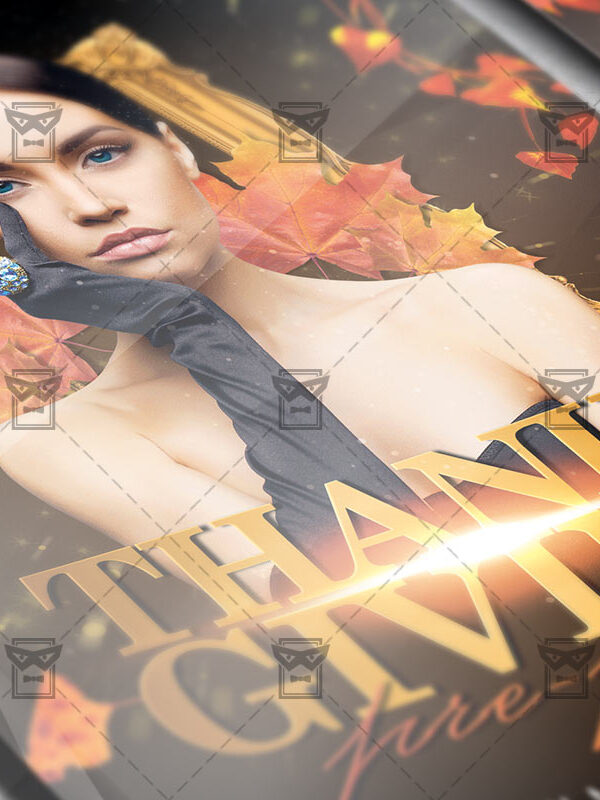 Download Thanksgiving Pre-party PSD Flyer Template Now