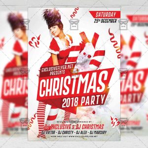Download Christmas 2018 PSD Flyer Template Now