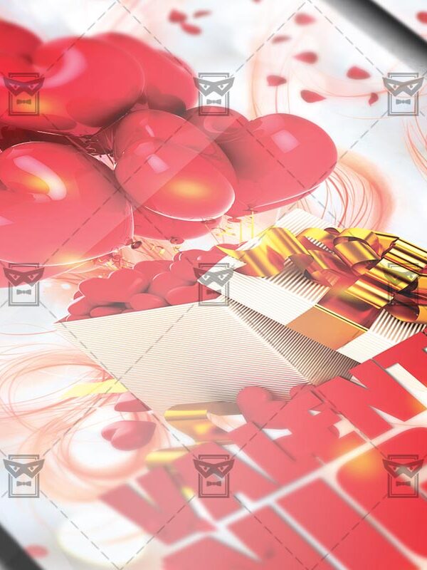 Download Valentines Night Celebration PSD Flyer Template Now