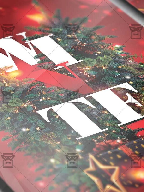 Download Winter Party PSD Flyer Template Now