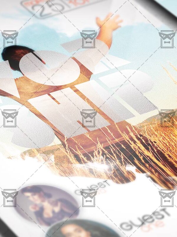 Download Worship Night PSD Flyer Template Now