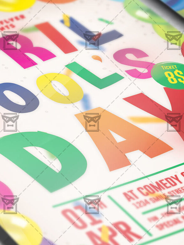 Download April Fool's Day Celebration PSD Flyer Template Now
