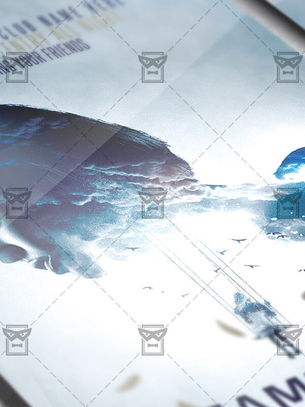 Download Dreaming Night PSD Flyer Template Now