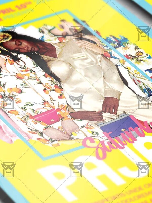 Download Pajama Saturdays PSD Flyer Template Now