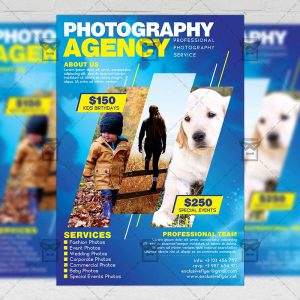 Download Photography PSD Flyer Template Now