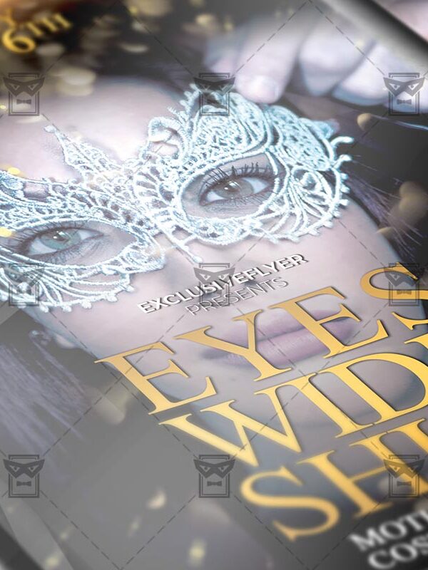 Download Eyes Wide Shut PSD Flyer Template Now