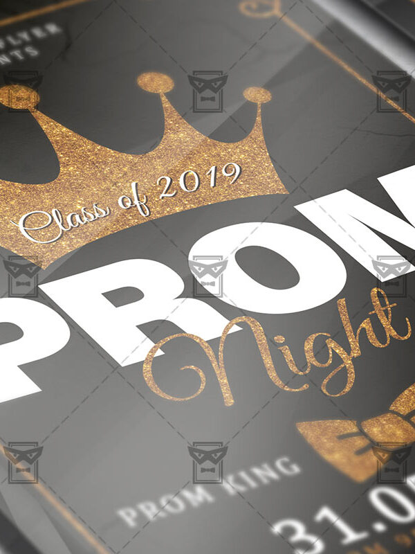 Download Prom Night PSD Flyer Template Now