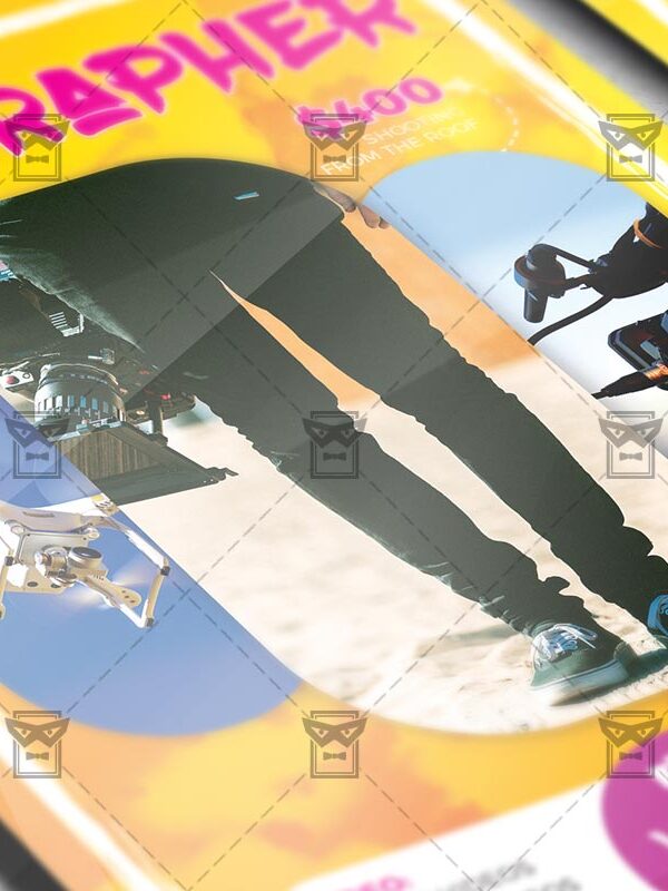 Download Videographer PSD Flyer Template Now