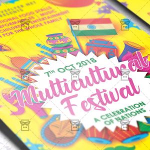 Download Multicultural Event - Flyer PSD Template | ExclusiveFlyer