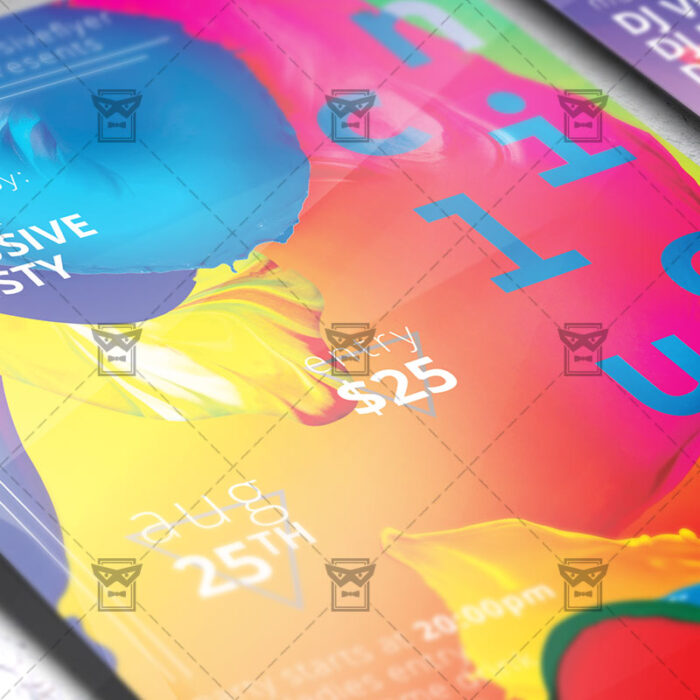 Download Club Night PSD Flyer Template Now