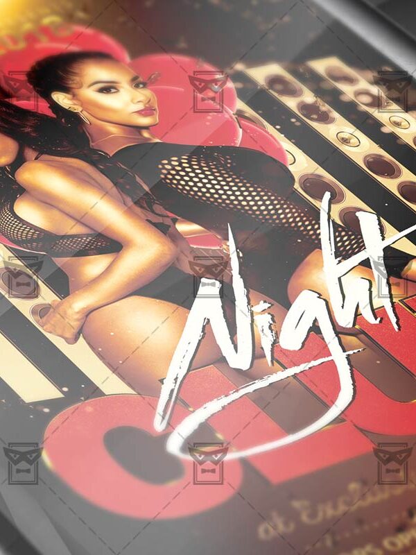 Download Club Night PSD Flyer Template Now