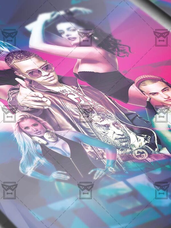 Download Club Music Night PSD Flyer Template Now