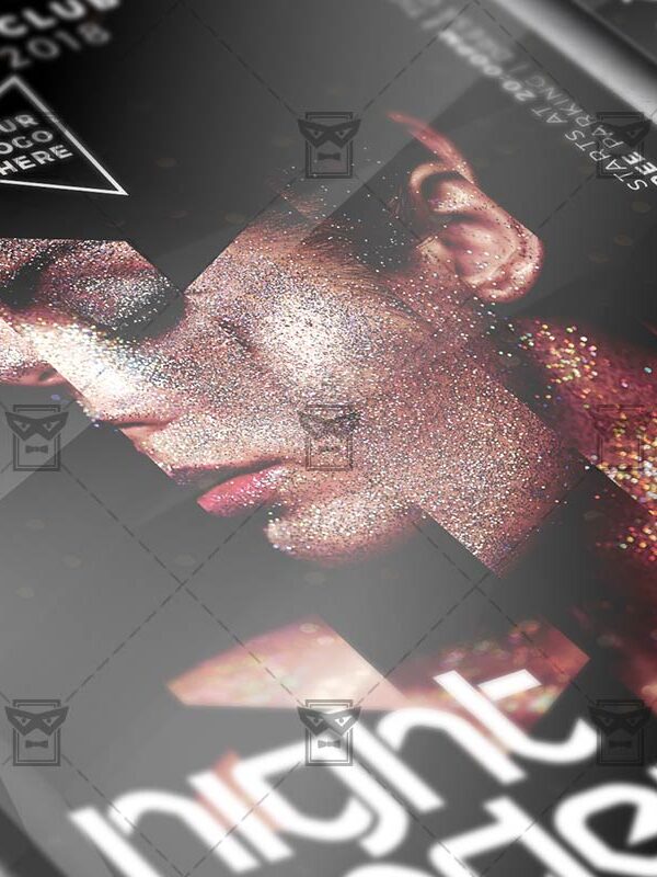 Download Under My Skin Night PSD Flyer Template Now