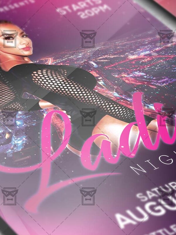 Download Ladies Night Out PSD Flyer Template Now