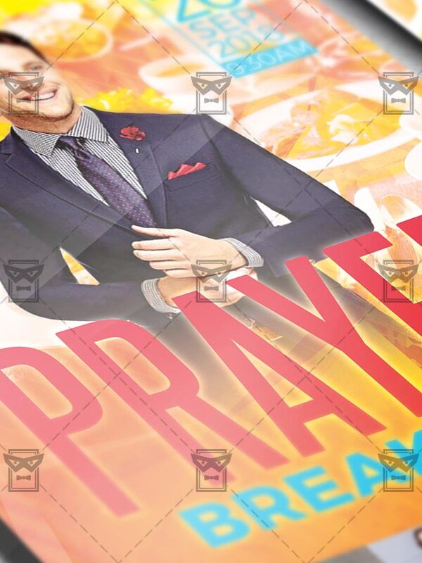 Download Prayer Breakfast PSD Flyer Template Now