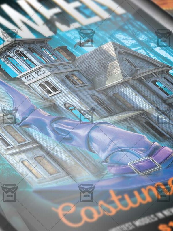 Download Halloween Costume Party PSD Flyer Template Now