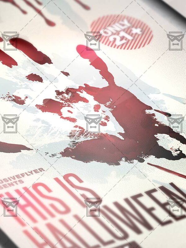 Download This is Halloween PSD Flyer Template Now