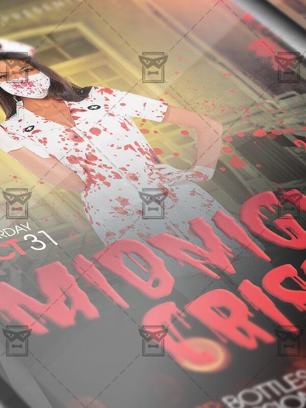 Download Midnight Crisis PSD Flyer Template Now