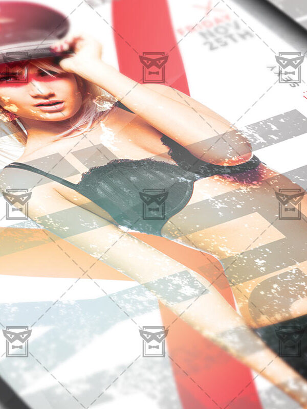 Download Rhythm Night PSD Flyer Template Now